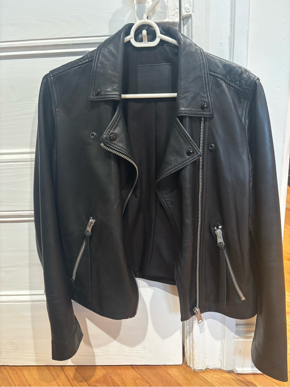 Allsaints Black Biker Jacket